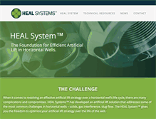 Tablet Screenshot of healsystems.com